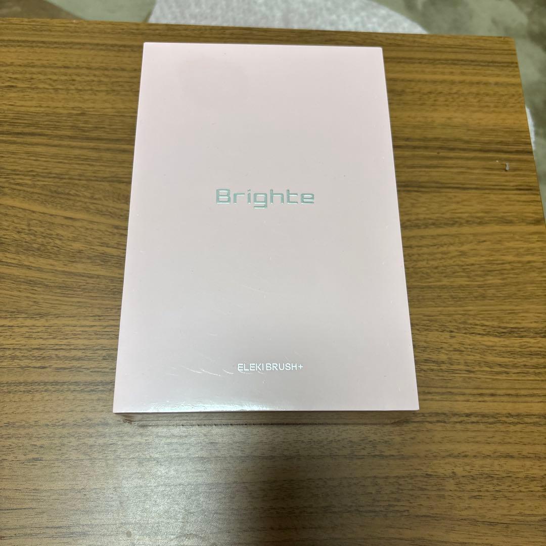 新品未使用】ブライト エレキブラシ＋ ピンク BRT FSB180 美顔器