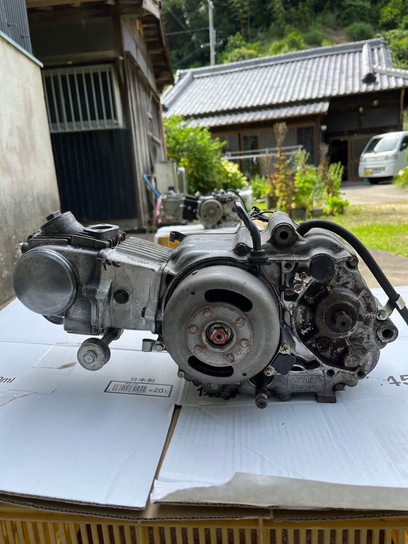 角目シャリ70 6VCDIエンジン