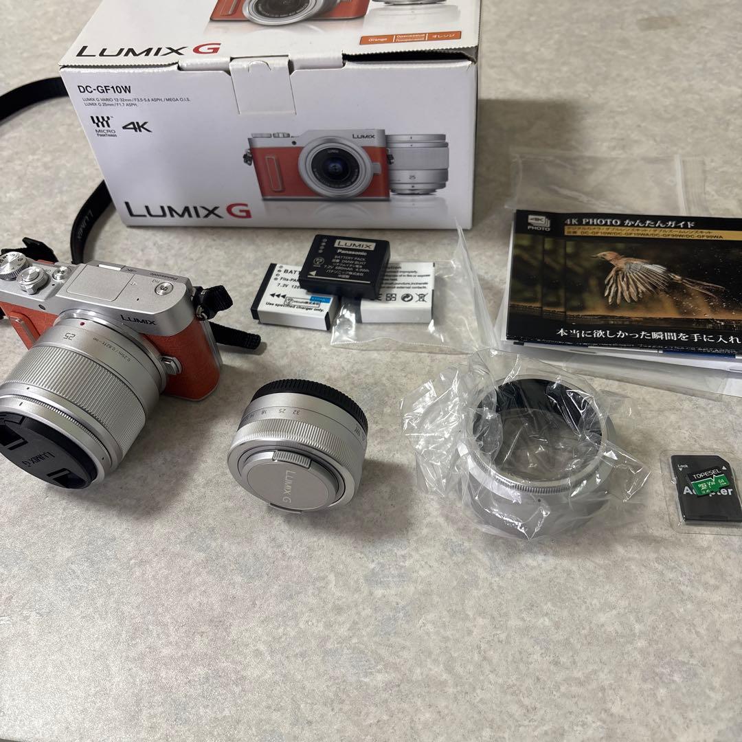 Panasonic LUMIX G DC-GF10W オレンジ