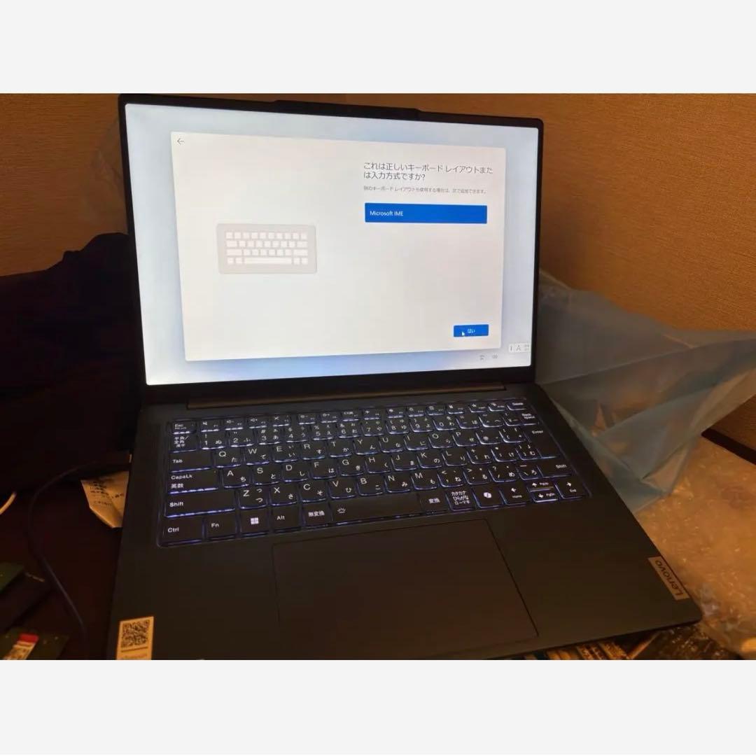 Windowsノート本体 lenovo yoga pro 7 gen9 RTX 3050