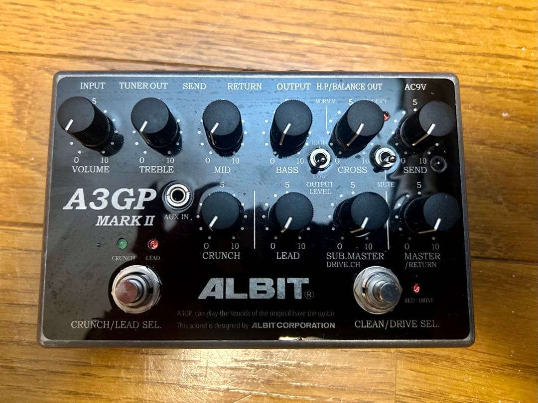 ALBIT A3GP MARK II ギターエフェクター