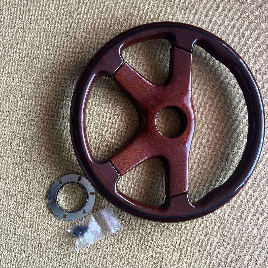 ウッドスポーク ステアリング 36cm