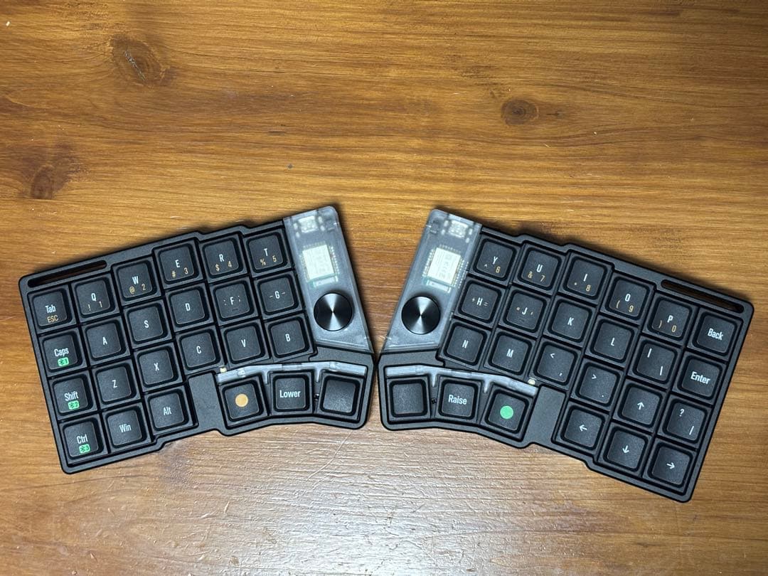 cornix LP 分割キーボード Black