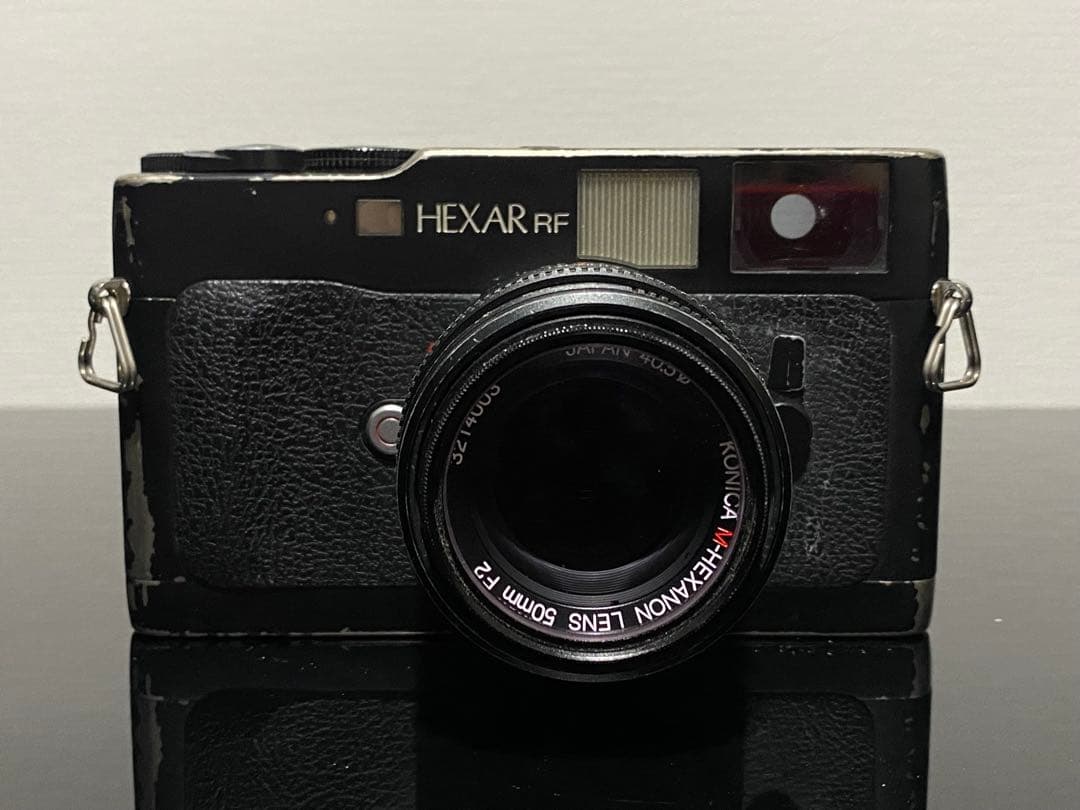 HEXAR RF フィルムカメラ KONICA レンズ付き