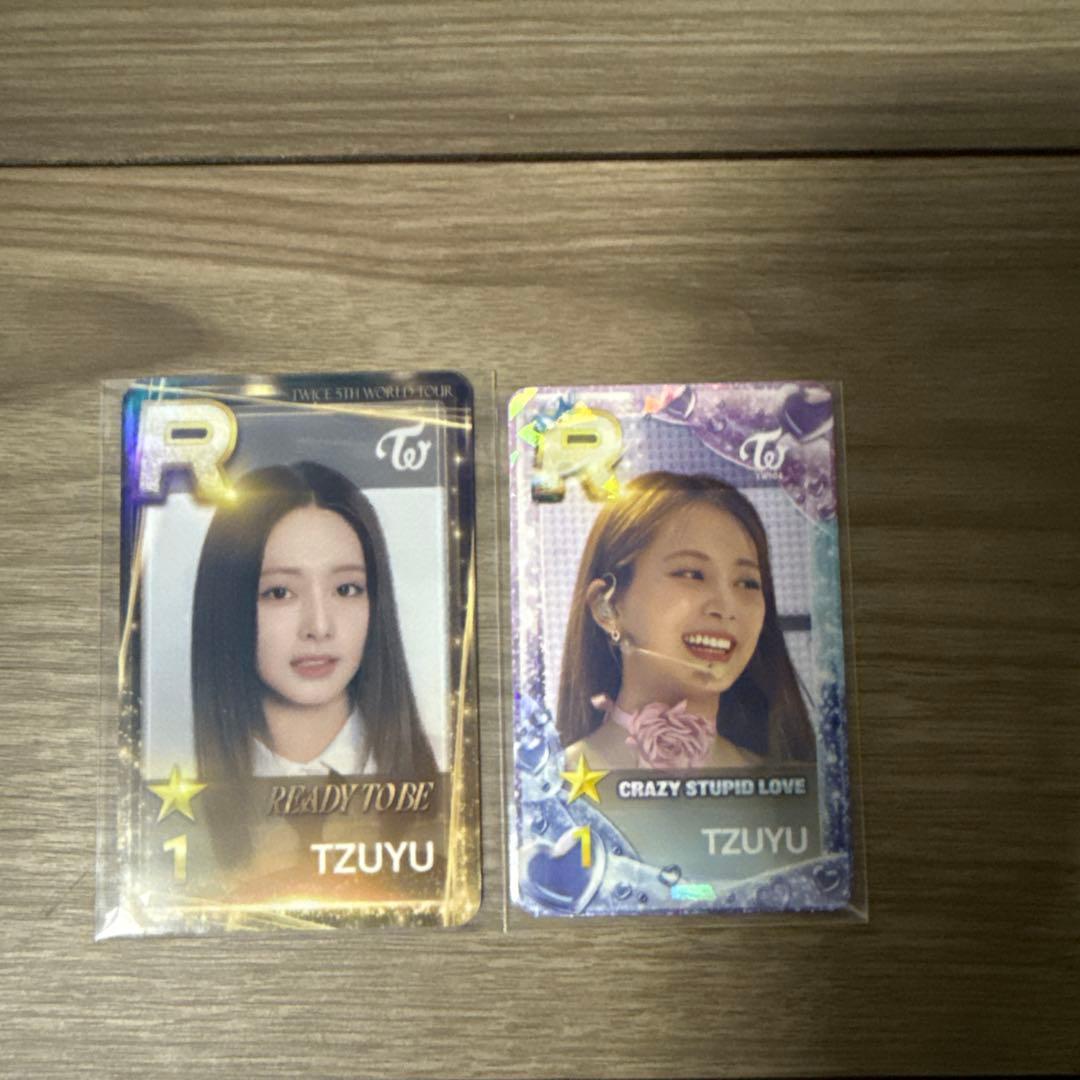 【激レア】TWICE TZUYU SSJYP トレカ　２種