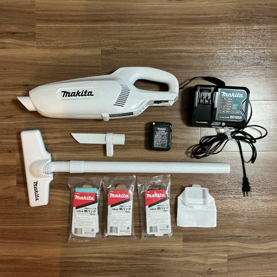 Makita CL107FDSHW スティッククリーナー本体　紙パック式