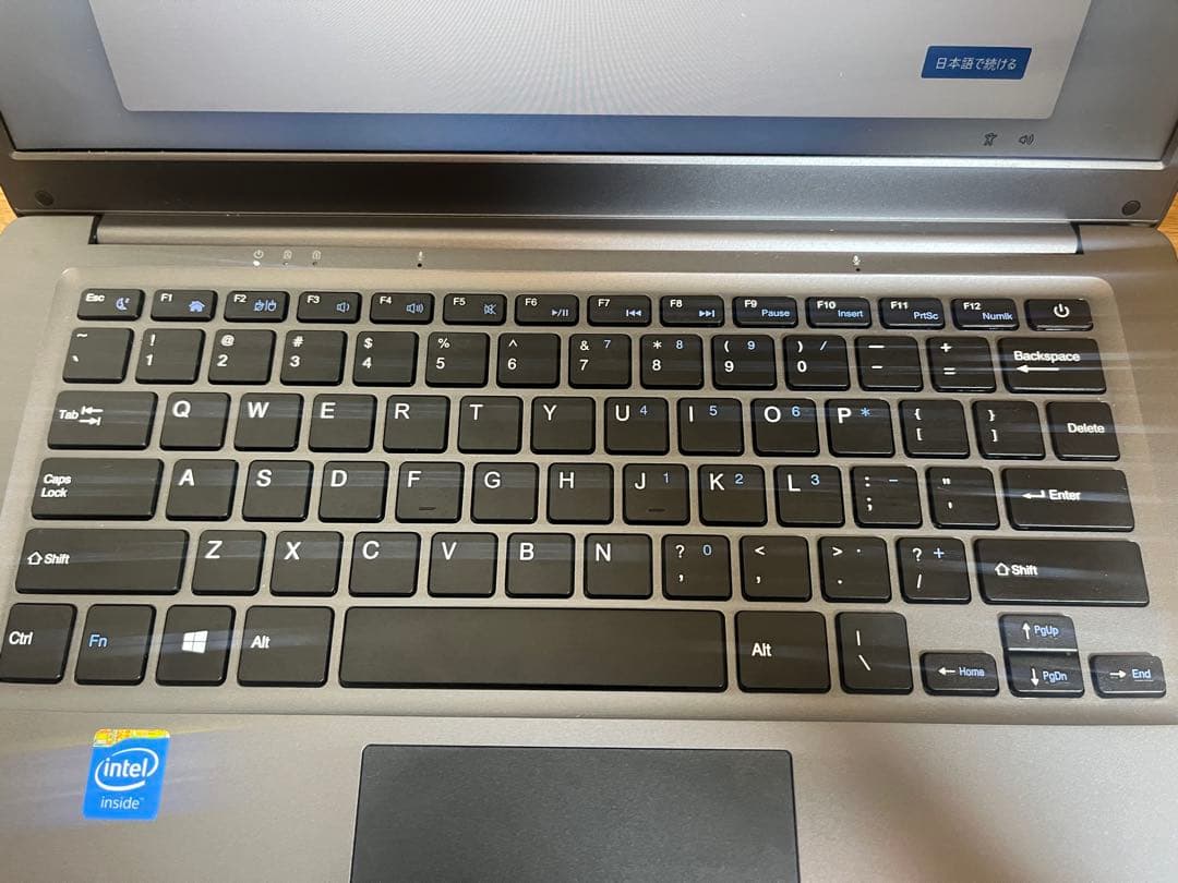 ノートパソコン　Windows11　メモリ8GB SSD 256GB