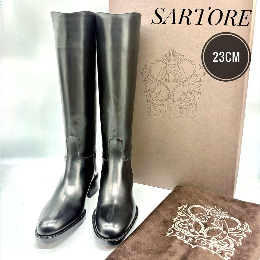 未使用✨ SARTORE サルトル ロングブーツ ジョッキーブーツ 35.5