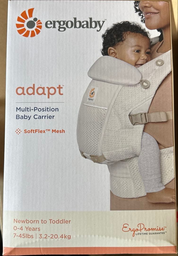 未開封エルゴ アダプト ソフトフレックス ソフトタッチ リネン