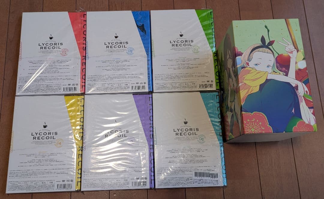 【アニメ】リコリス・リコイル DVD全6巻セット 完全生産限定版