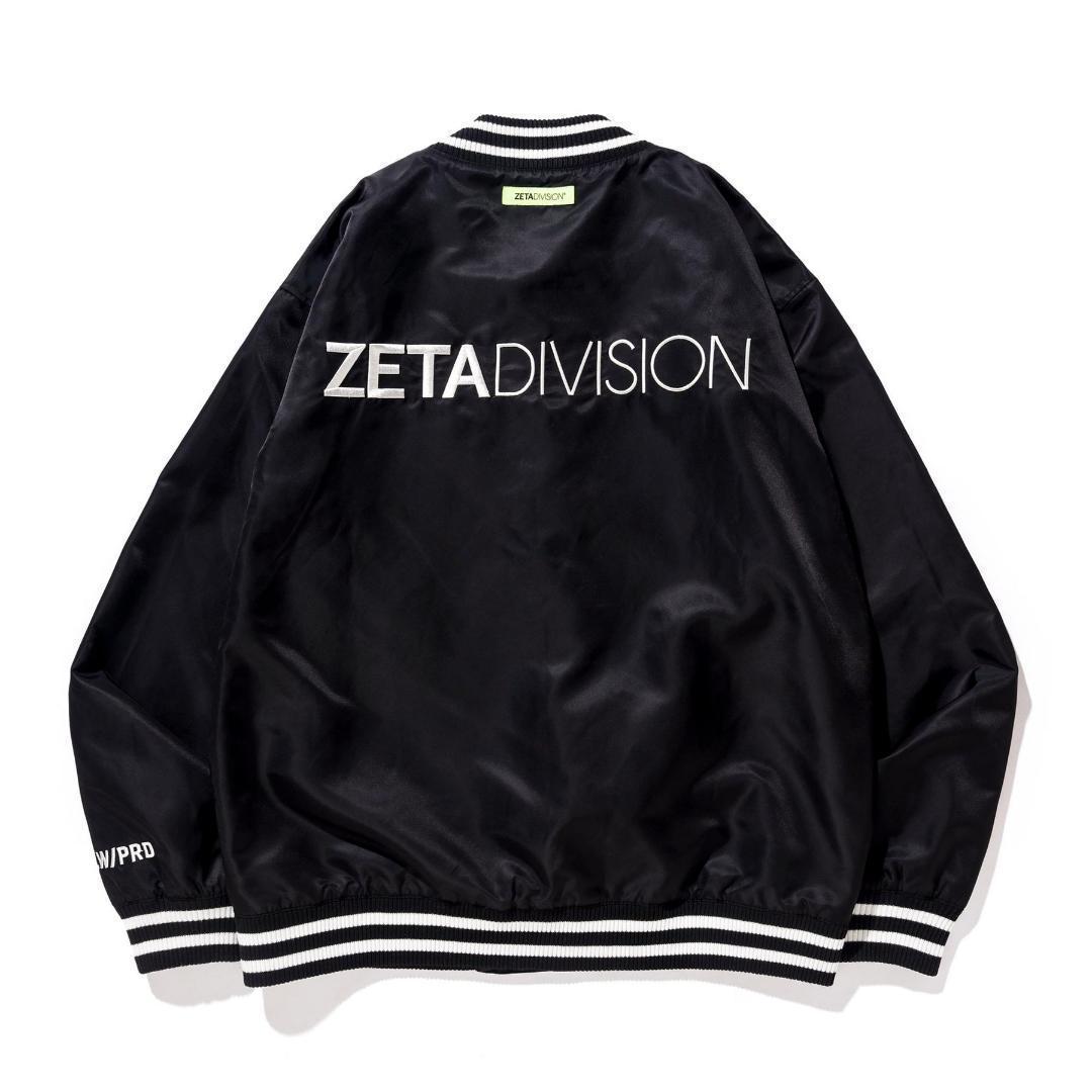 ジャケット・アウター ZETA DIVISION VARSITY SATIN JACKET