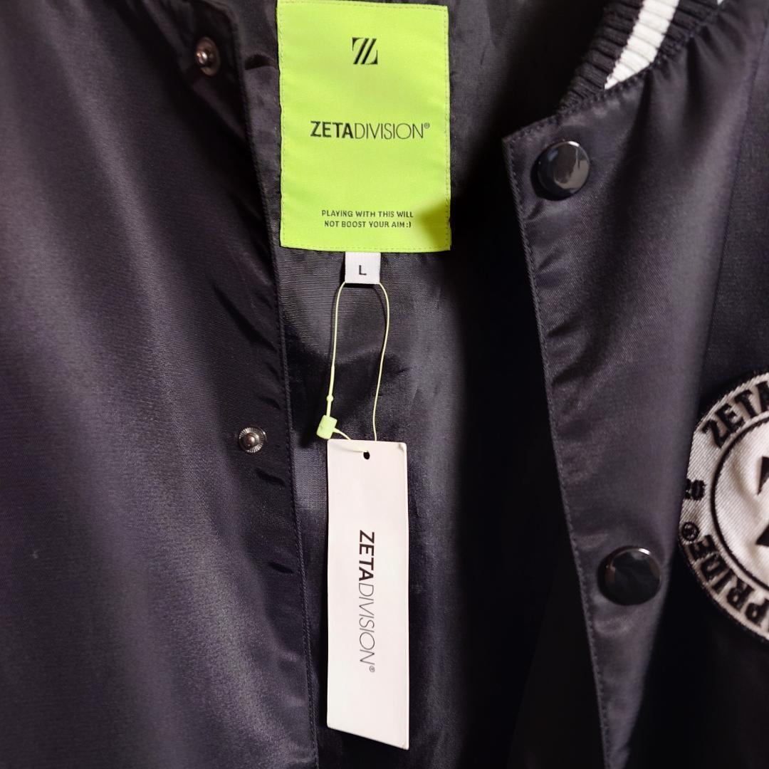 ジャケット・アウター ZETA DIVISION VARSITY SATIN JACKET