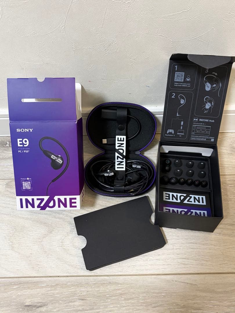 INZONE SONY E9 有線イヤホン PC/PS5対応