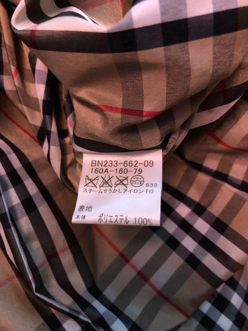 BURBERRY LONDON ダッフル ダウンコート 160A