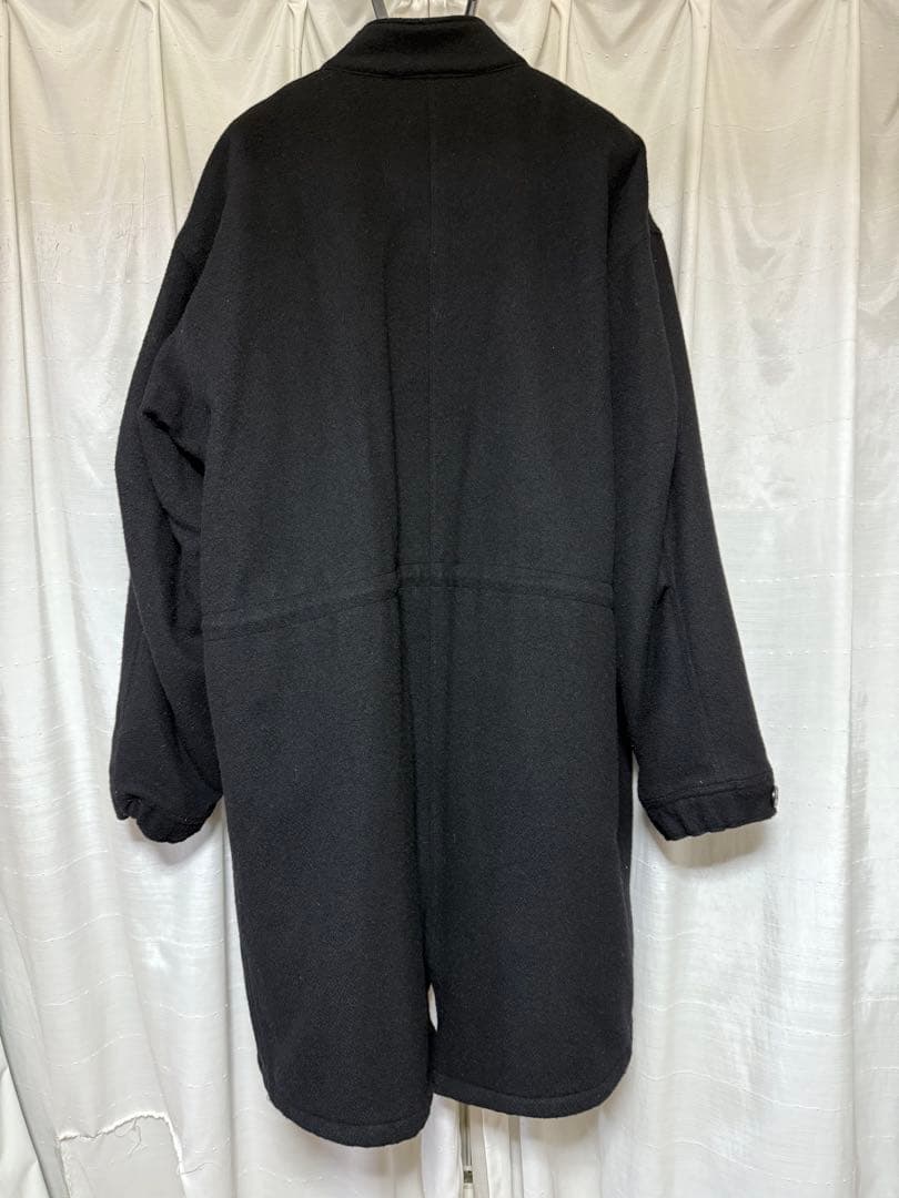 BEAMS / 中綿 ウール モッズ コート/Lサイズ/黒