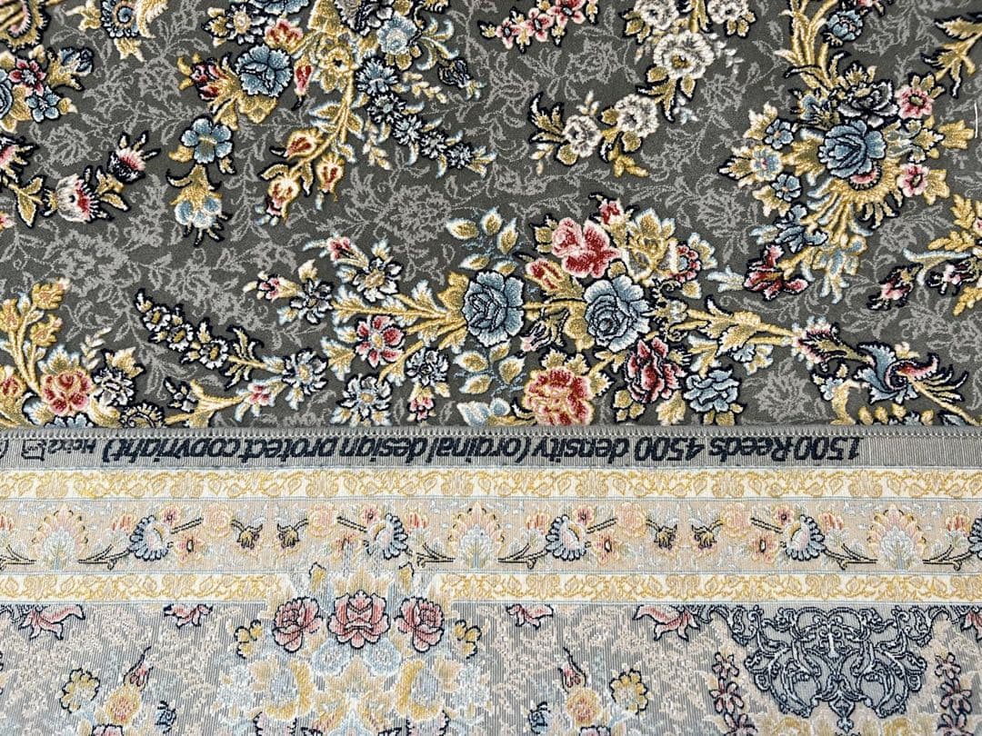 本場イラン産　新品/高級ペルシャ絨毯／超高密度織/カーペット