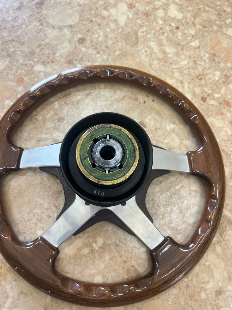 momo ウッド調 ステアリング 本体