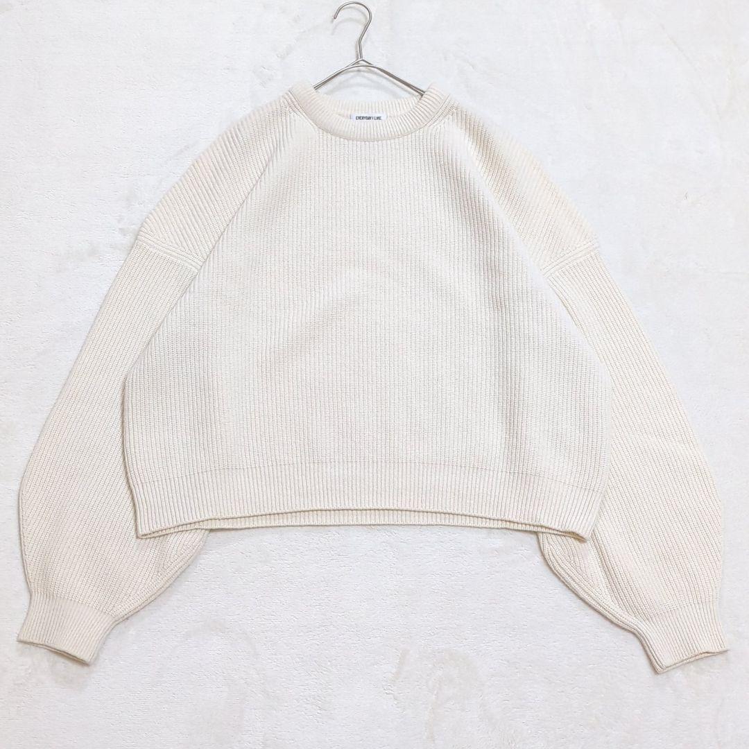 美品 DEUXIEME CLASSE Cocoon Sleeveプルオーバー