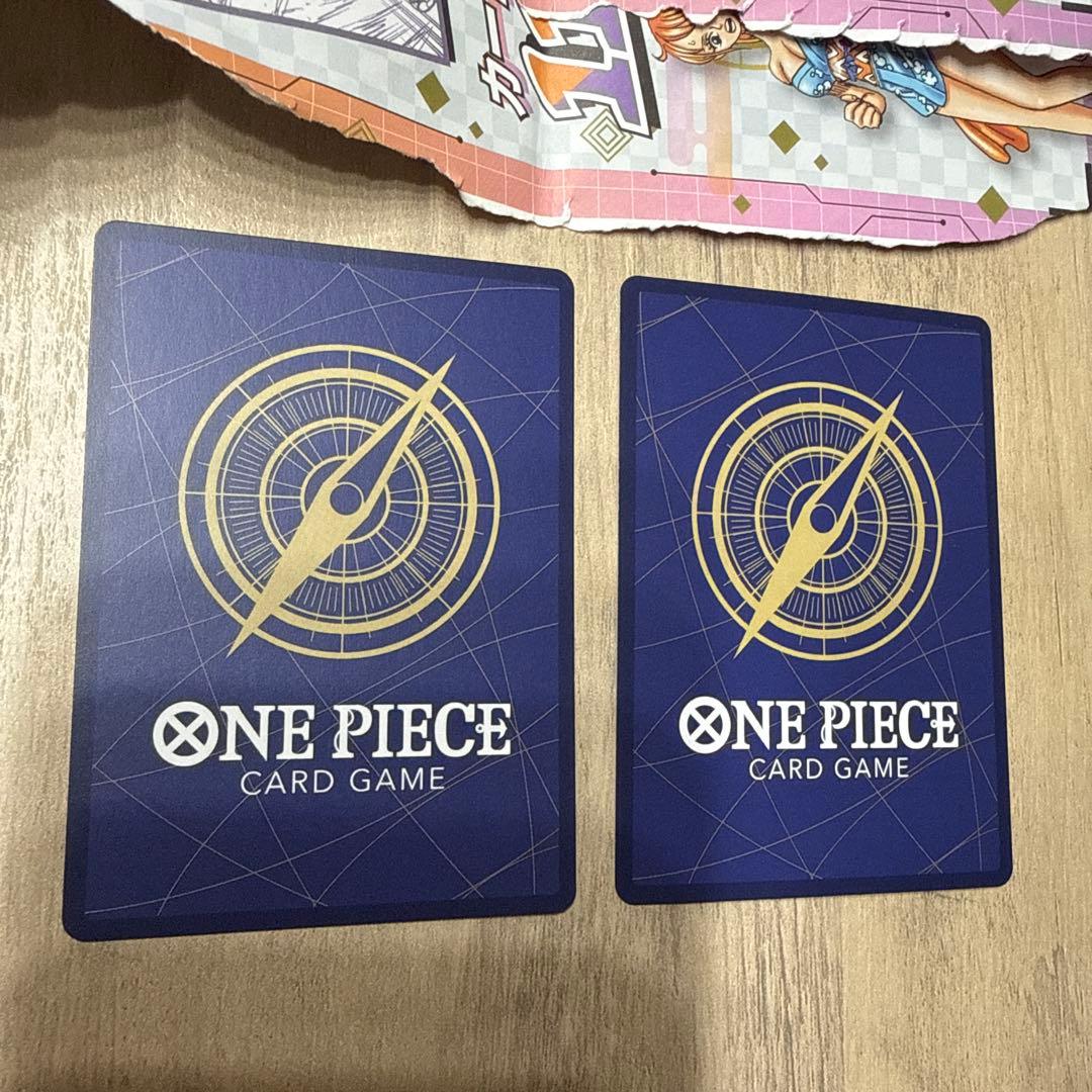 ワンピースカード　ゾロ十郎 おナミ パラレル プロモ3セット　内2セット未開封