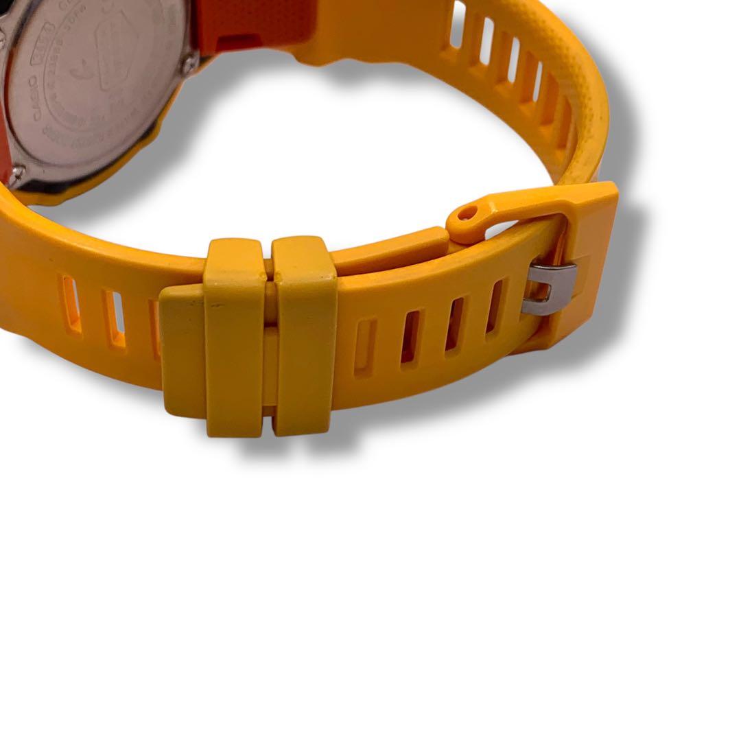 希少　G-SHOCK GBD-800 腕時計　オレンジ　黄色Bluetooth