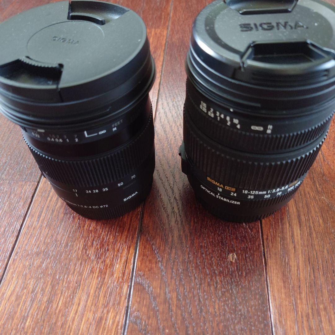 シグマ 17-70mm F2.8-4 DC MACRO OS HSM 他セット