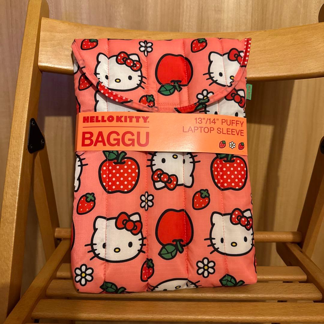新品未使用 ハローキティ Baggu 13/14インチ ノートPCケース