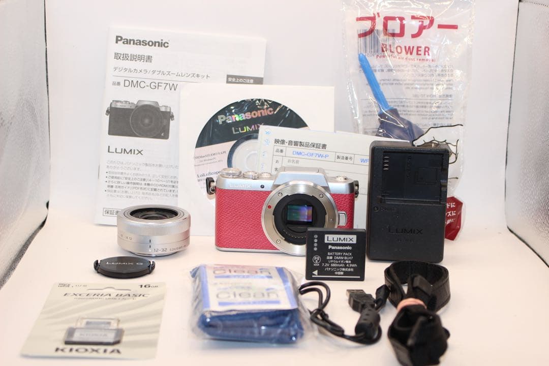 ★人気カラー★ショット数2910回★ LUMIX DMC-GF7 レンズキット