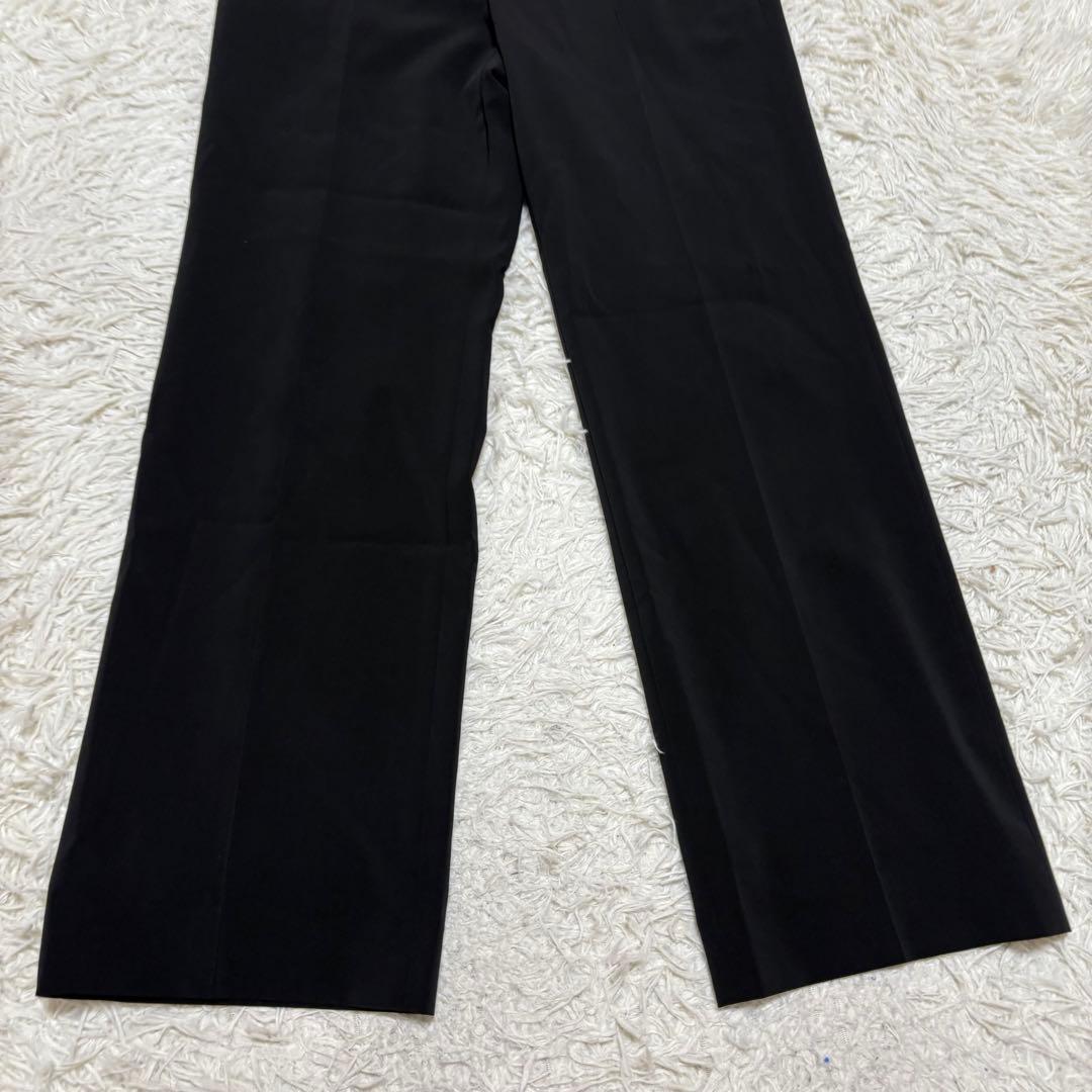 希少 15号 INDIVI ストレッチ 伸縮性 セットアップ スーツ ブラック