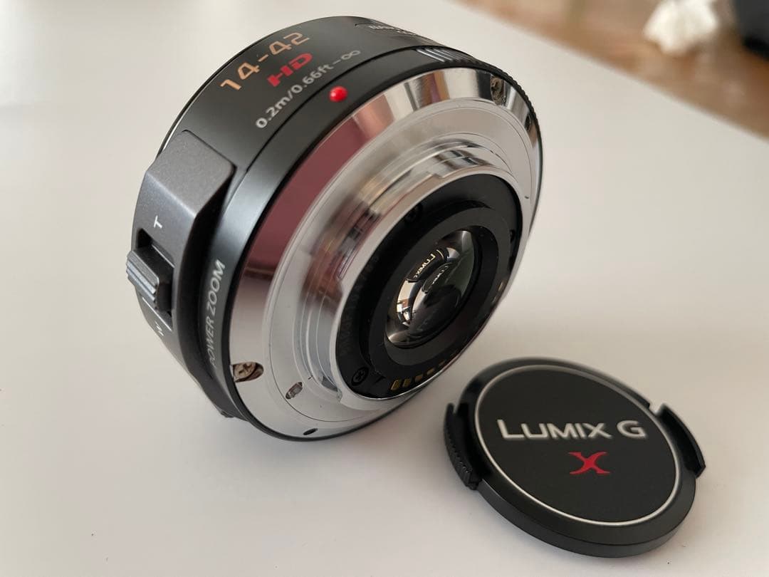 【美品】Panasonic LUMIX G H-PS14042 パワーズーム