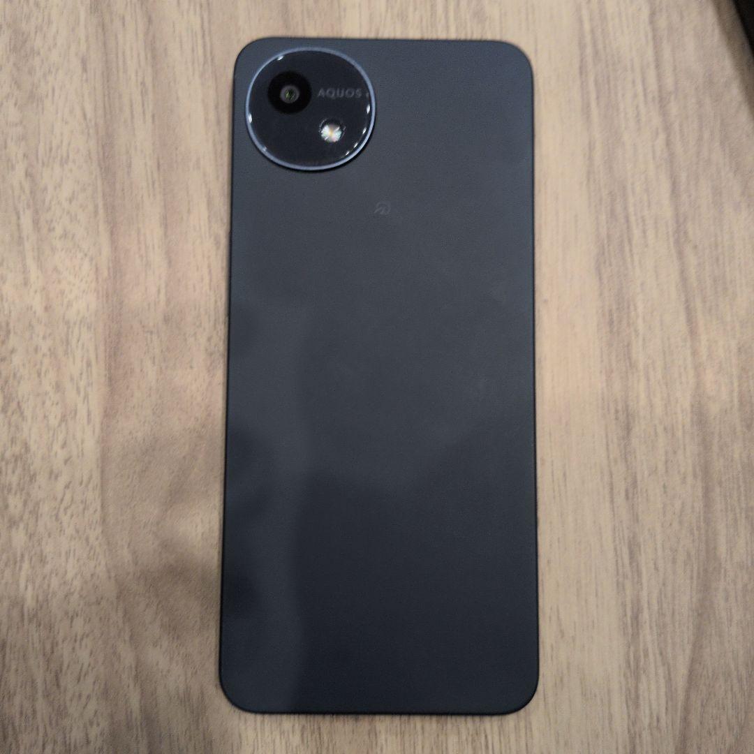 AQUOS wish 4 SH-52E ブラック　ケース　フィルム付き