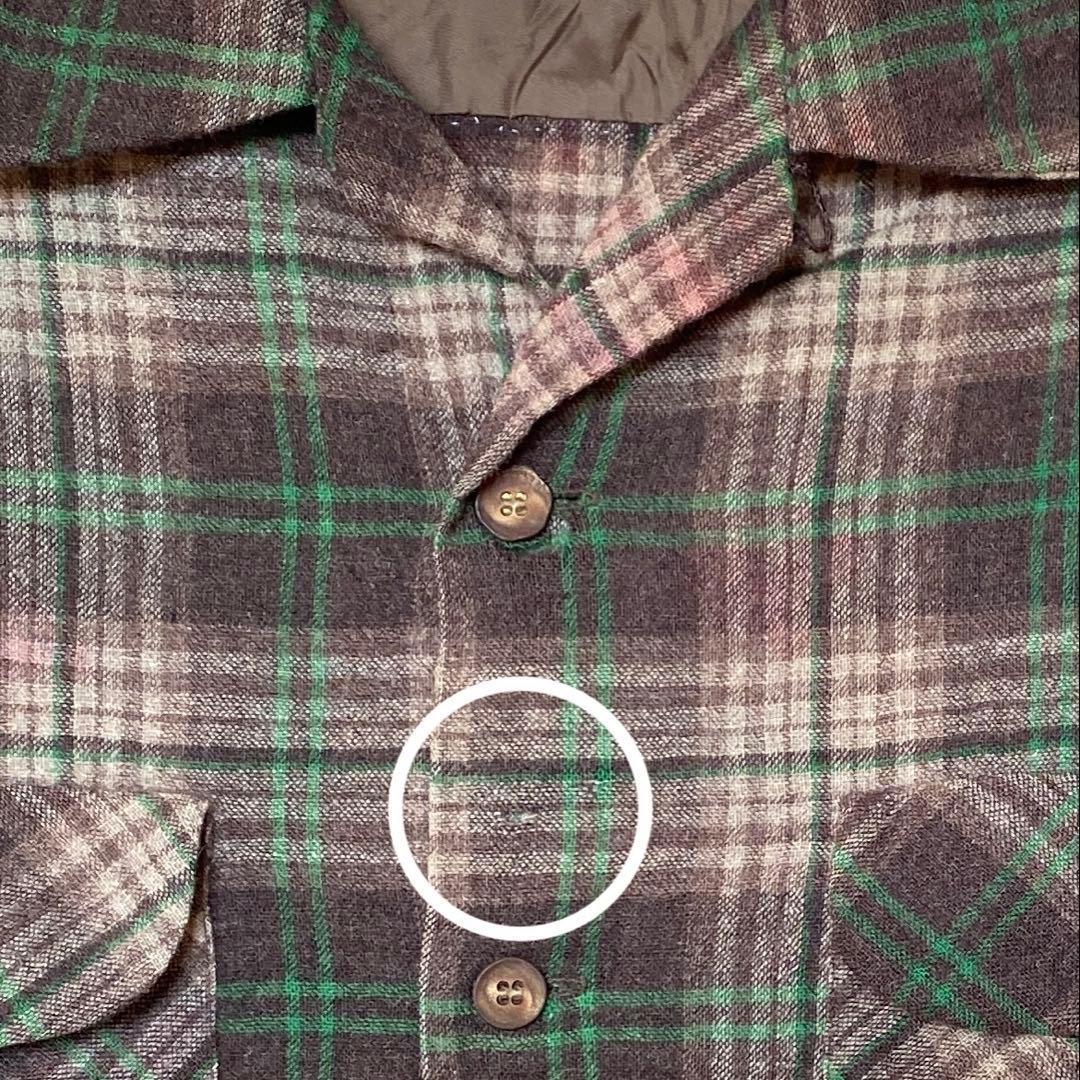 50s Pendleton ペンドルトン ボードシャツ オープンカラー L