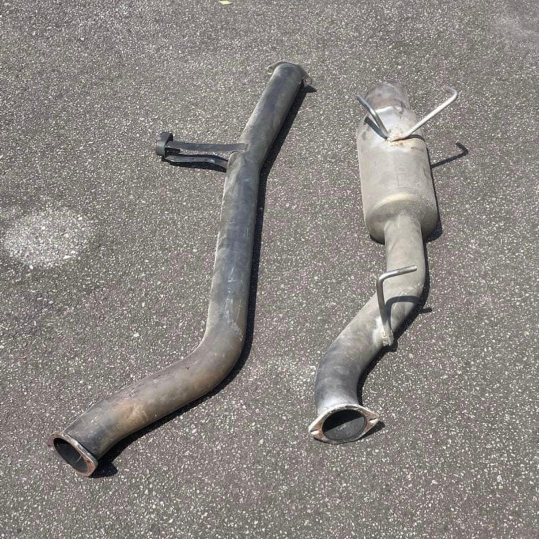 180sx用 不明砲弾マフラー