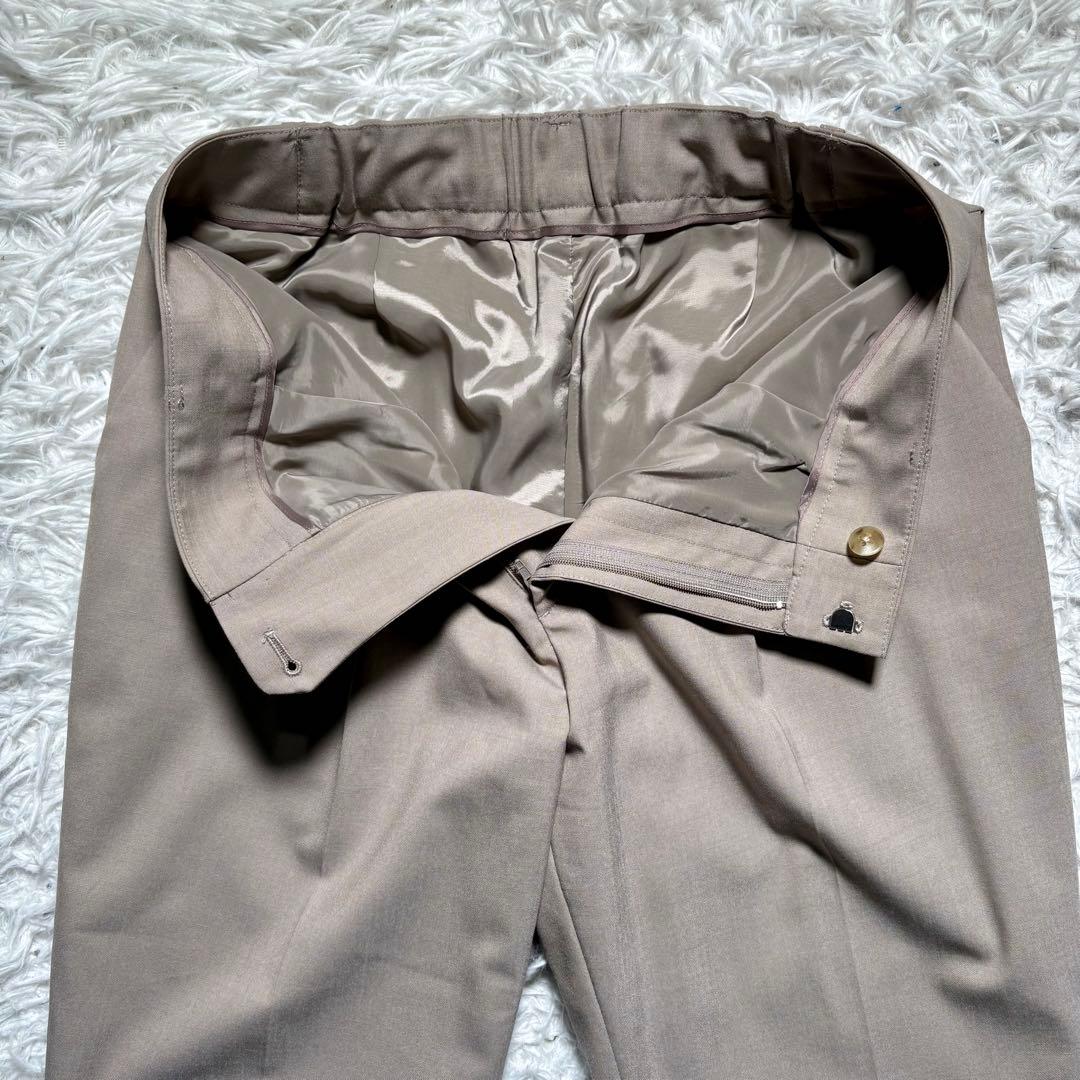 【極美品】グリーンレーベルリラクシング　セットアップスーツ　グレージュ