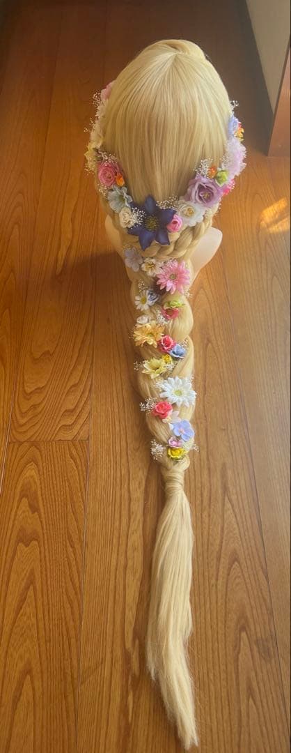 即購入⭕️ ラプンツェル グリーティング風 ウィッグ