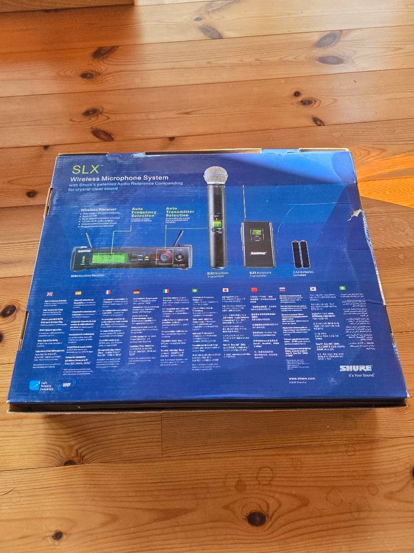 SHURE SLX ワイヤレスマイクシステム