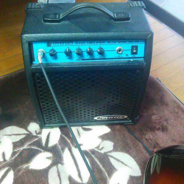 フェルナンデスベース&アンプ&チューニング