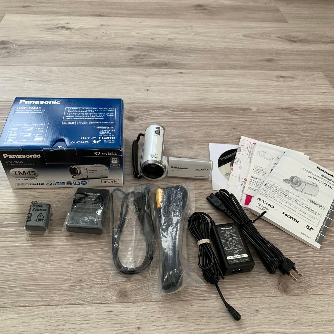 Panasonic デジタルハイビジョンビデオカメラHDC-TM45