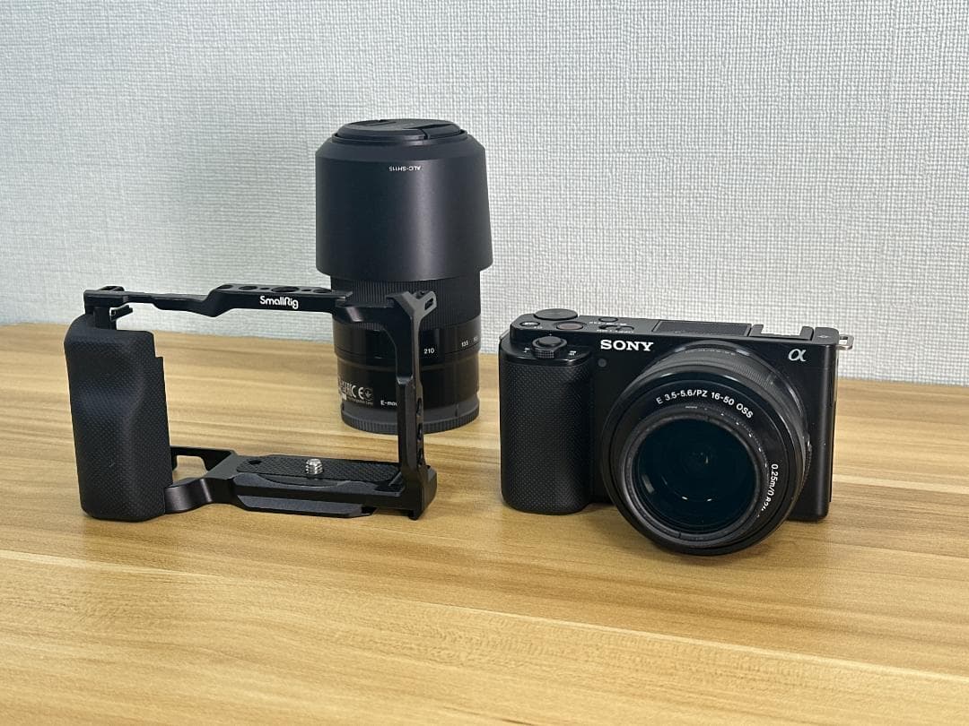 SONY ZV-E10 ダブルズームレンズキット smallrig バッテリー付