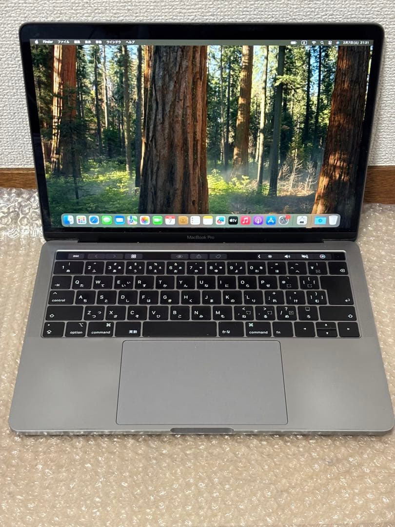 MacBook Pro 13インチ　A1989 16GB i7 256GB