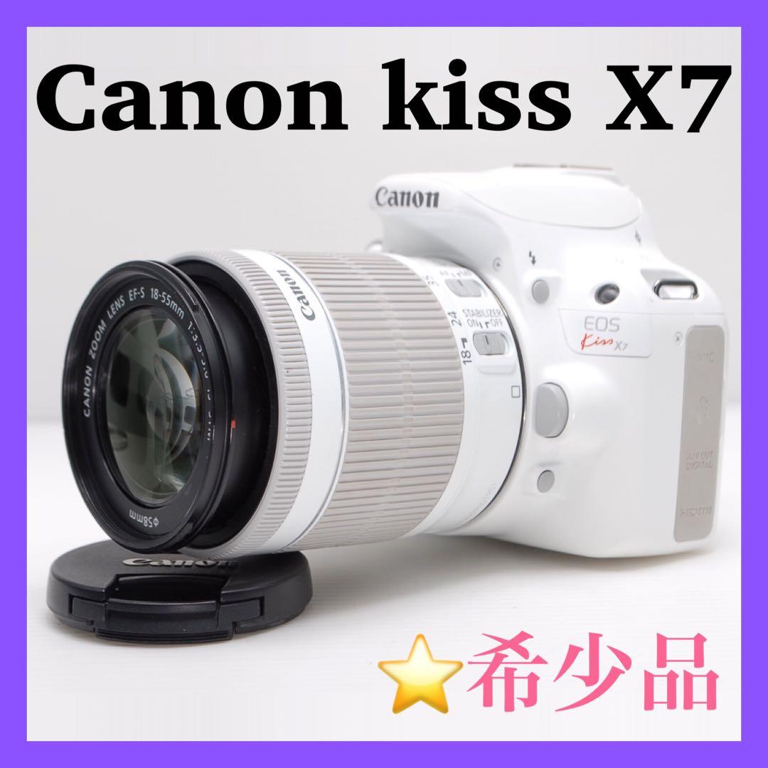 ⭐️美しい一眼レフ⭐️Canon kiss X7 標準レンズ 動作確認済 美品