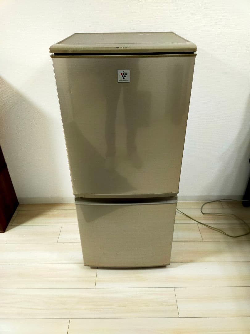 シャープSJ-PD14Y　左右開き冷蔵庫