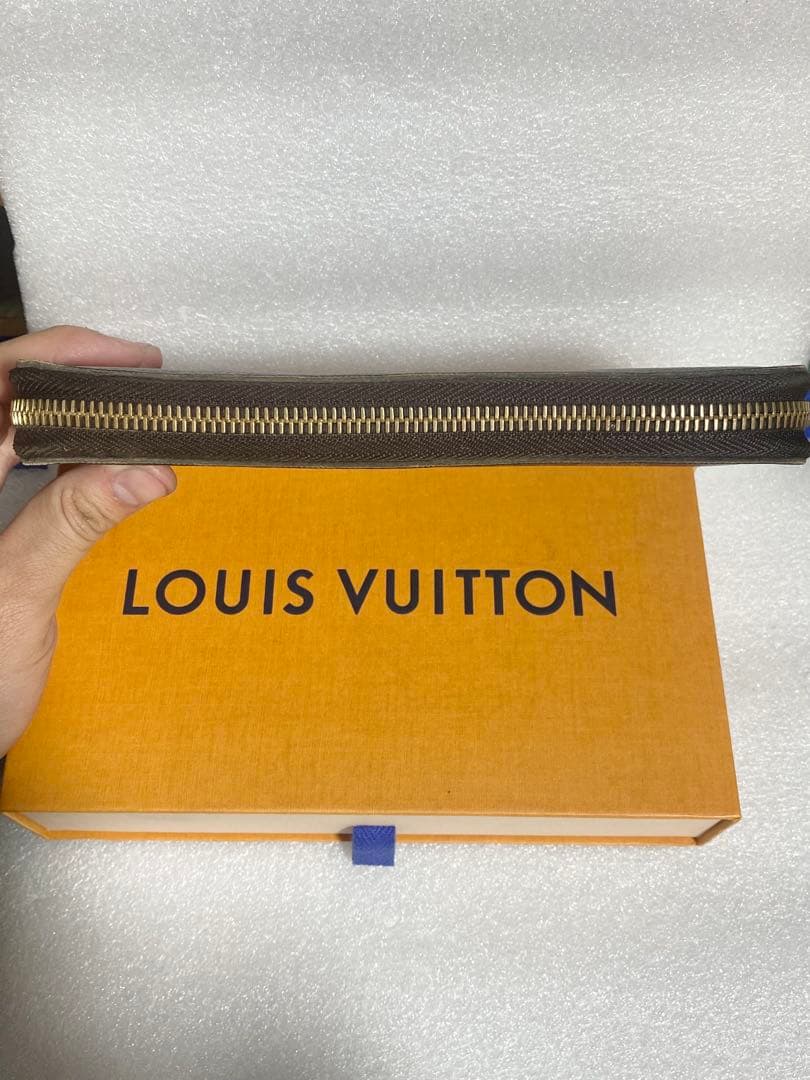 ミ*ー様 LOUIS VUITTON ダミエ長財布　遺品　断捨離