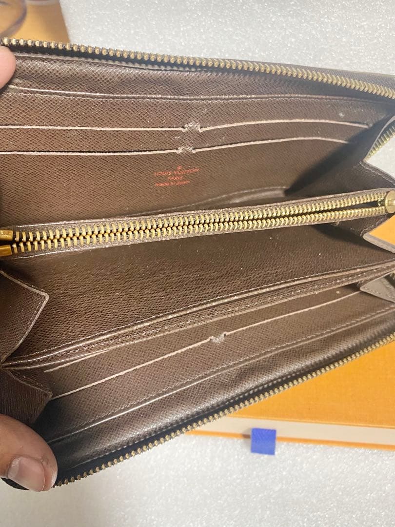 ミ*ー様 LOUIS VUITTON ダミエ長財布　遺品　断捨離