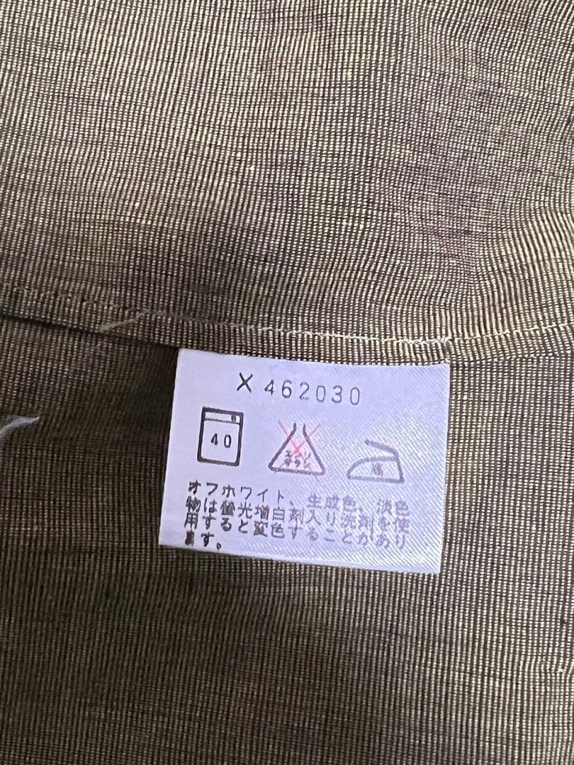 未使用品 Yohji Yamamoto A.A.R L ドレスシャツ カーキ