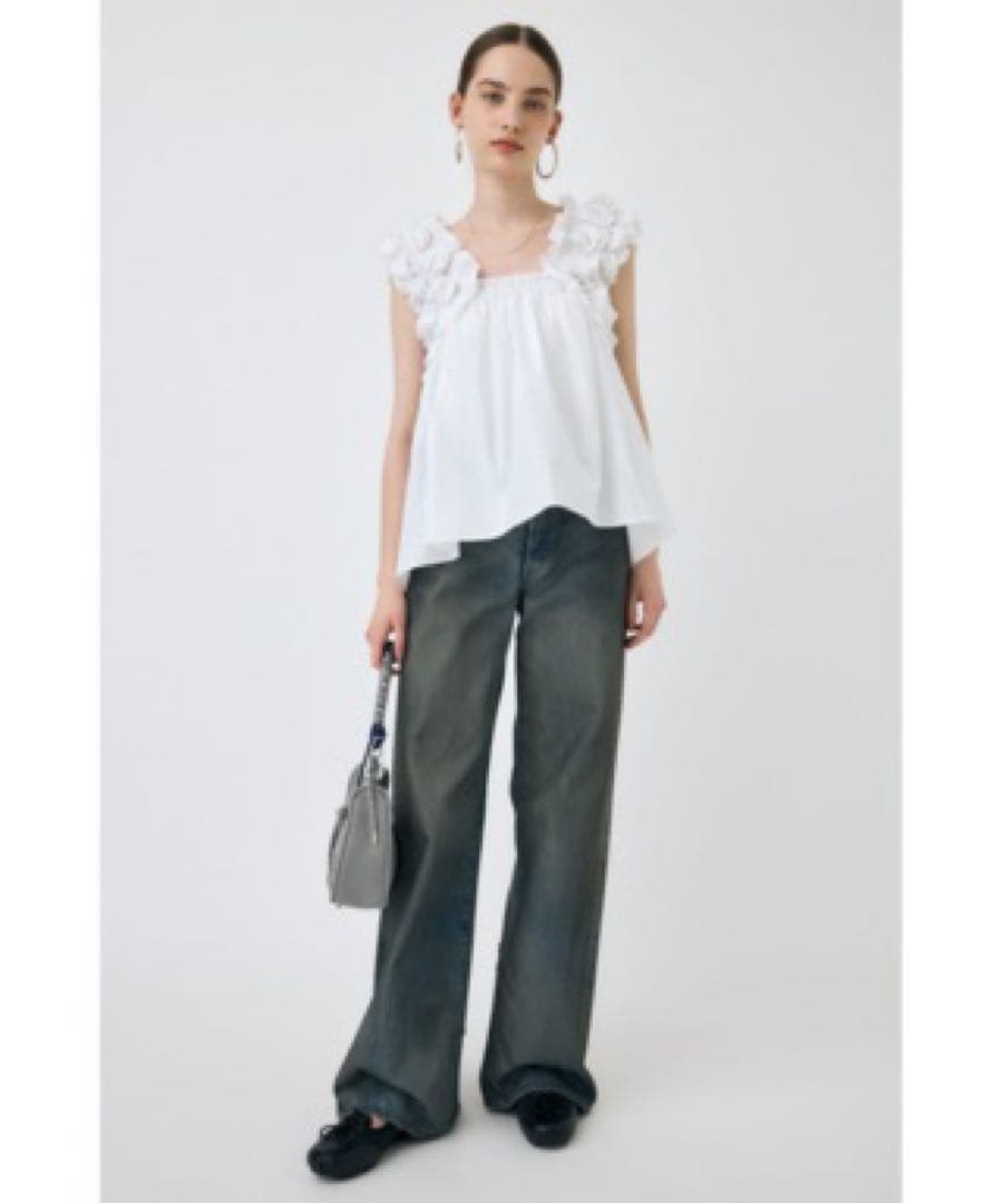 MOUSSY MIDRISE RUSTER バギーデニム 25インチ