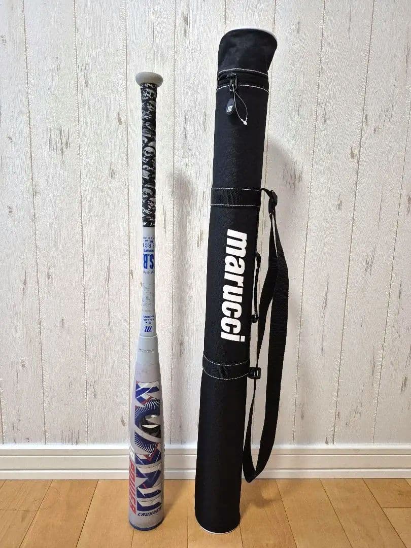 marucci 軟式少年用バット 82cm バットケース付き青ワニ