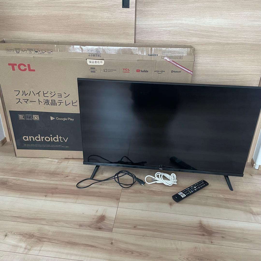 【送料込】TCL 40型　フルハイビジョン スマートテレビ　2021年製