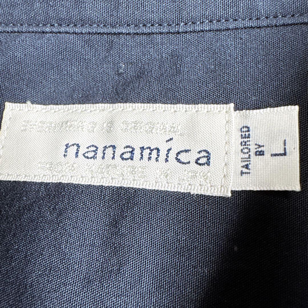 良品 nanamica Regular Collar Wind Shirt L