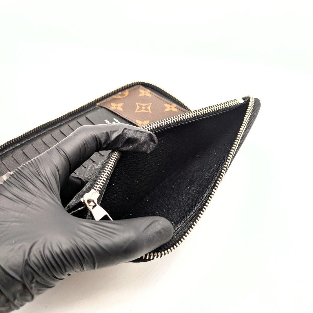 【希少ライン】ヴェルティカル モノグラム マカサー ルイヴィトン 長財布
