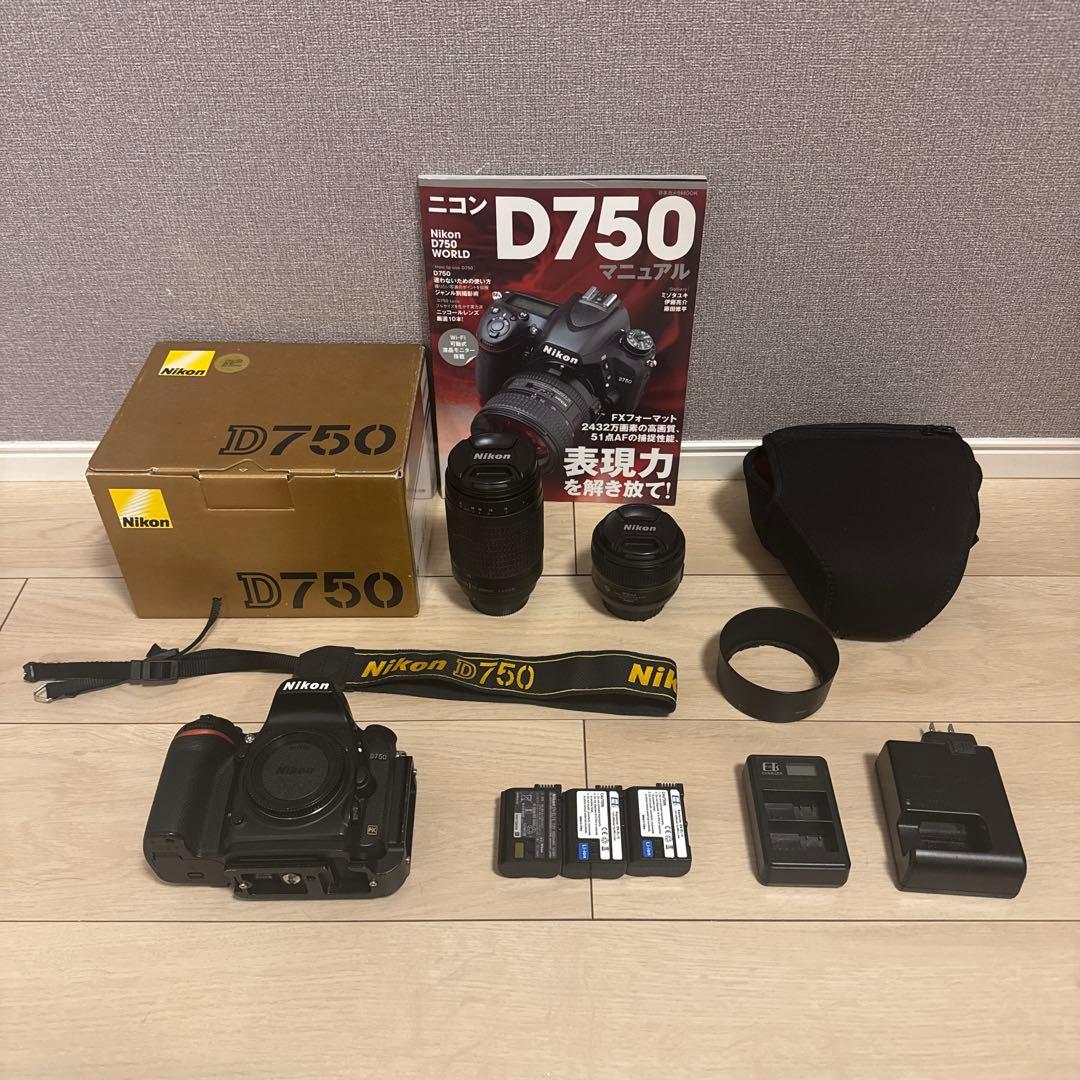 【おまけ付き】Nikon D750 デジタル一眼レフカメラ